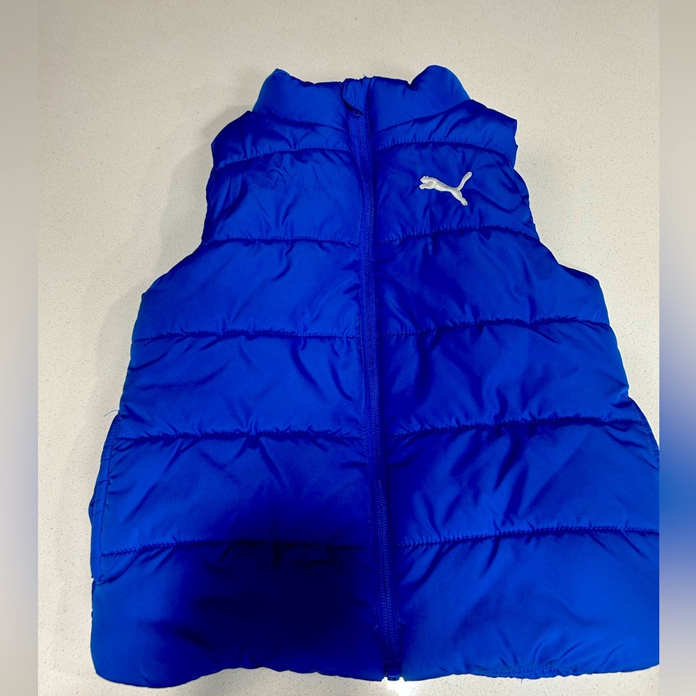 Youth Boys Size 5/6 Puma Puffer Vest